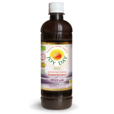 Miniaturka artykułu - #0 JOY DAY Koncentrat napoju probiotycznego Owoce lasu, 500ml