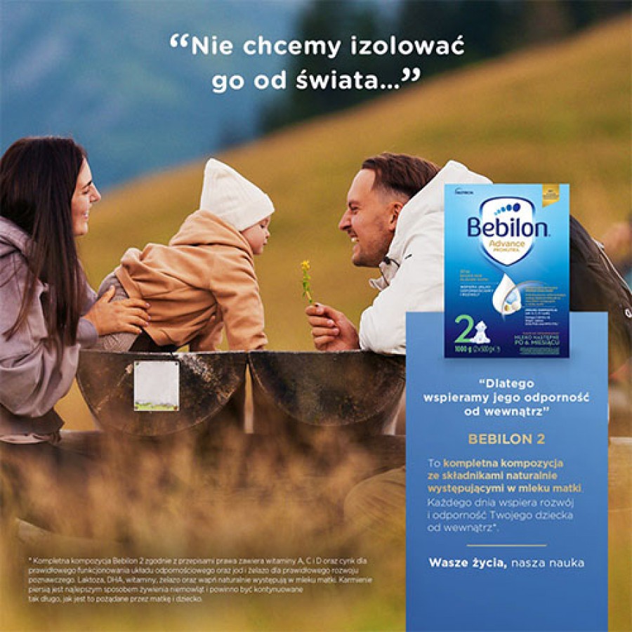 Miniaturka artykułu - #0 Bebilon 2 Pronutra Advance proszek - 1000 g