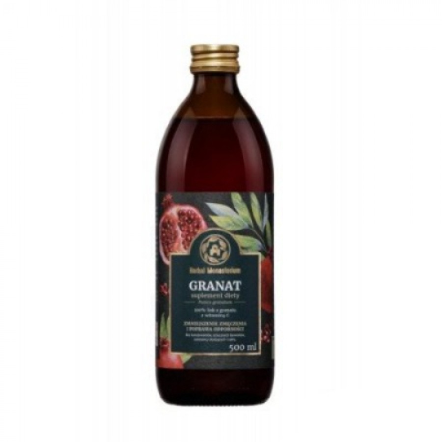 Miniaturka artykułu - #0 Herbal Monasterium Sok z Granatu - 500ml
