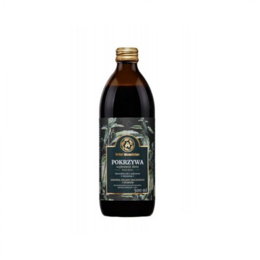 Miniaturka artykułu - #0 Herbal Monasterium Sok z Pokrzywy - 500ml