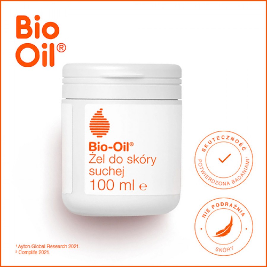 Miniaturka artykułu - #0 Bio-Oil Żel do sk&oacute;ry suchej, 100 ml