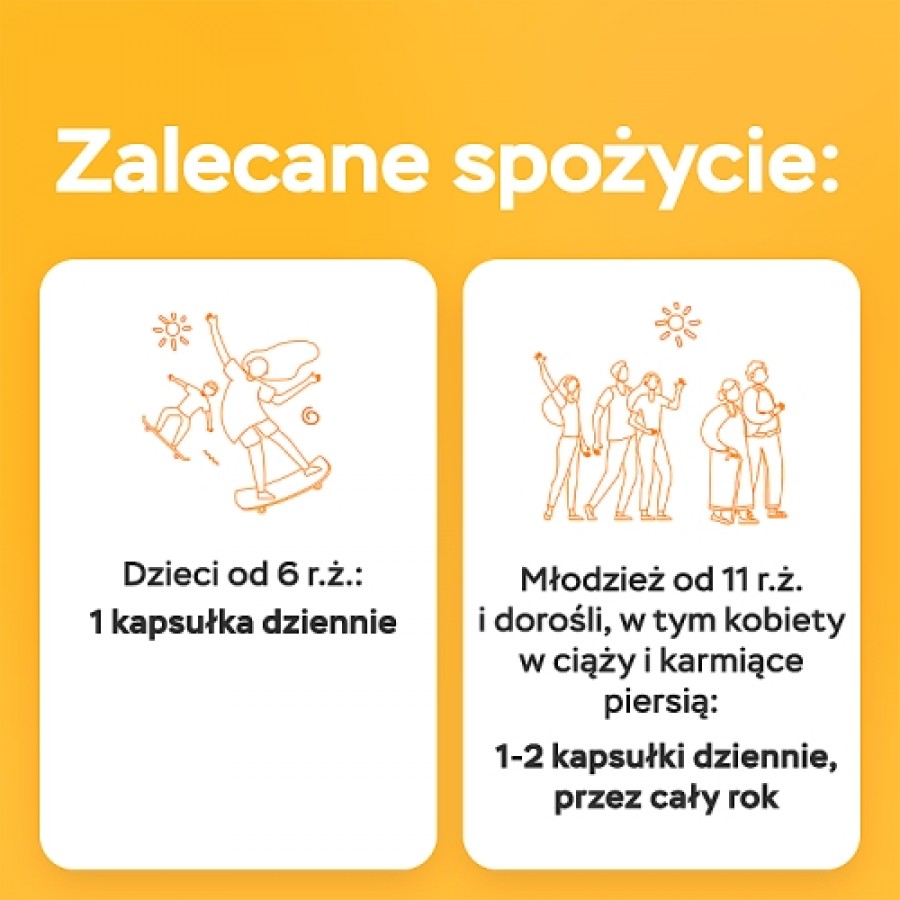 Zdjęcie produktu - 4 Vitrum D3 D31000j.m - 120kaps.