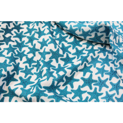 Miniaturka artykułu - #0 BAMBOO LINE Pieluszka Algowa 120x120 StarFish 2159