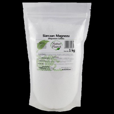 Zdjęcie produktu - 0 NaturPlanet Siarczan Magnezu - 1kg