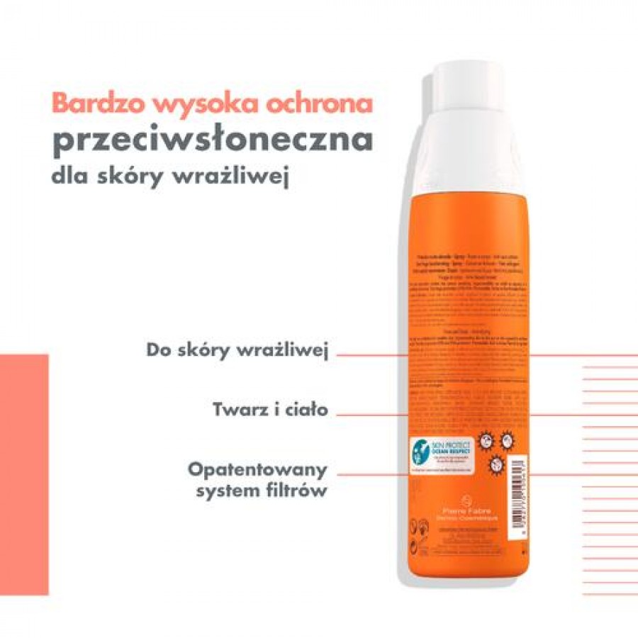 Miniaturka artykułu - #1 Avene SUN Spray SPF50+, 200ml