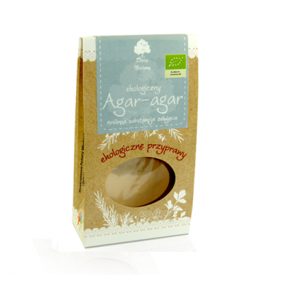 Miniaturka artykułu - #0 EKO Agar-Agar 20g DARY NATURY