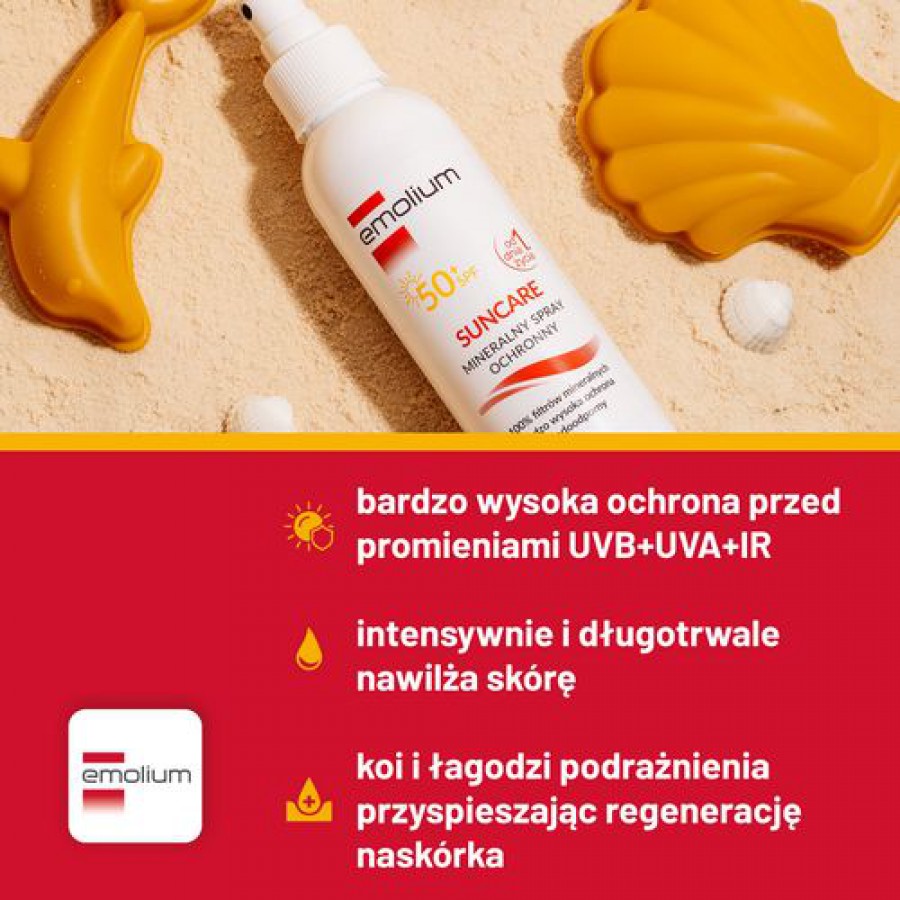 Miniaturka artykułu - #0 EMOLIUM SUNCARE Spray ochronny SPF 50+ - 100ml