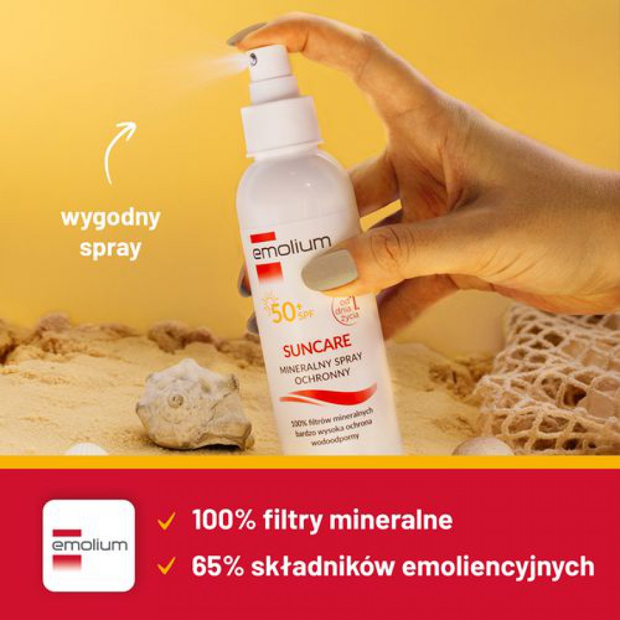 Zdjęcie produktu - 2 EMOLIUM SUNCARE Spray ochronny SPF 50+ - 100ml