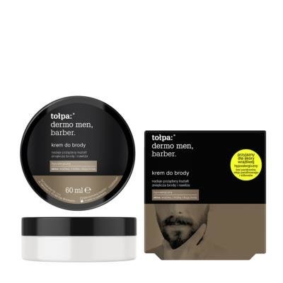 Miniaturka artykułu - #0 Tołpa men, barber, krem do brody, 60 ml