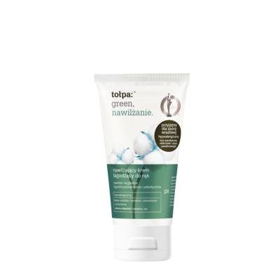 Miniaturka artykułu - #0 Tołpa green nawilżanie, nawilżający krem łagodzący do rąk, 75 ml