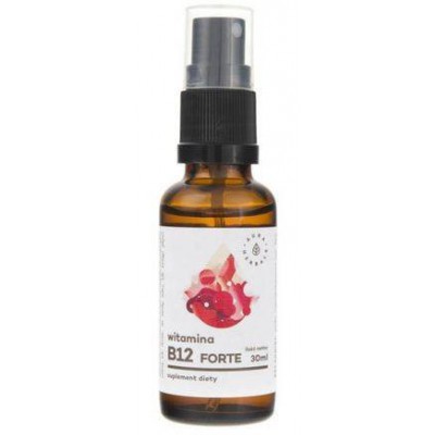 Miniaturka artykułu - #0 AURA HERBALS Witamina B12 Forte - aerozol - 30ml