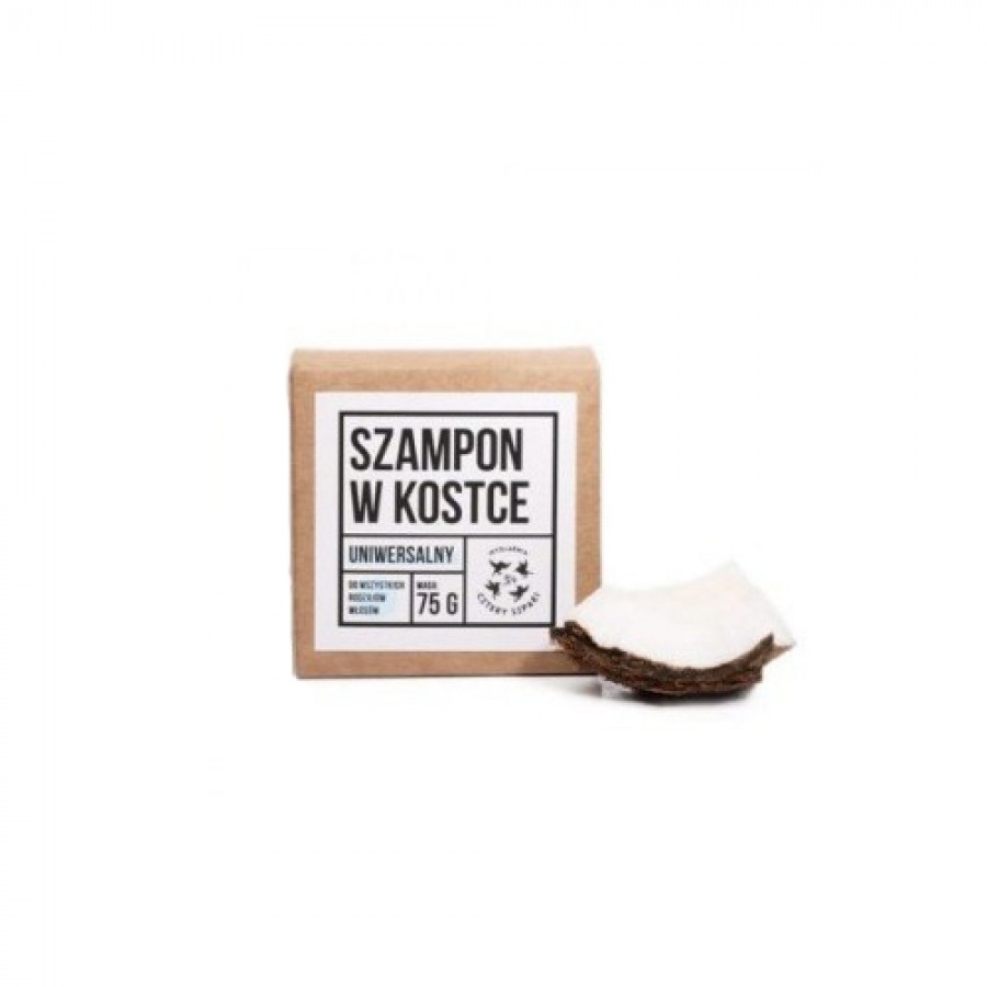 Miniaturka artykułu - #0 CZTERY SZPAKI (4szpaki) Szampon w kostce, 75g