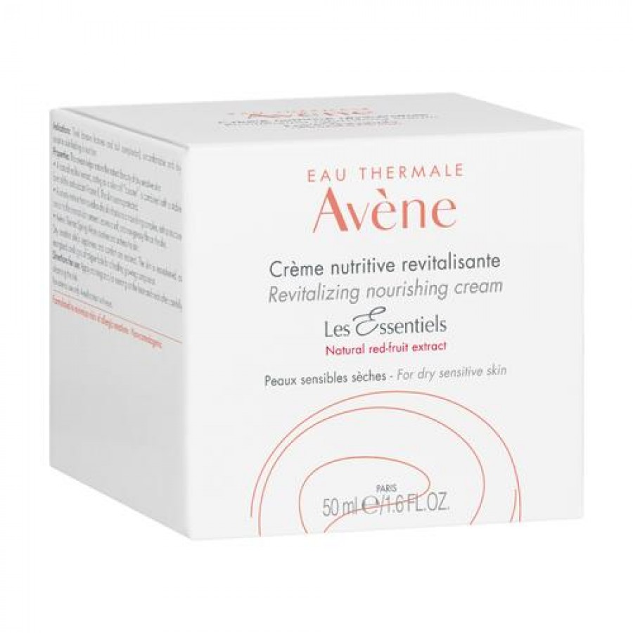 Miniaturka artykułu - #0 AVENE LES ESSENTIELS Odżywczy krem rewitalizujący, 50 ml