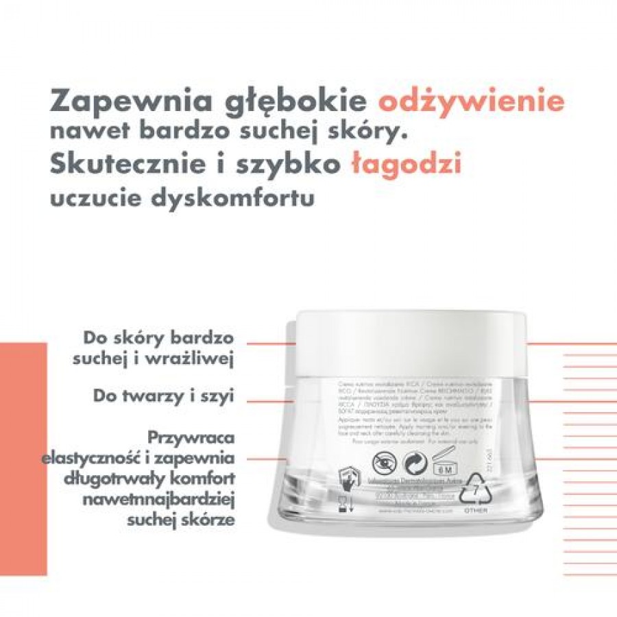 Zdjęcie produktu - 2 AVENE LES ESSENTIELS Odżywczy krem rewitalizujący o bogatej konsystencji, 50 ml