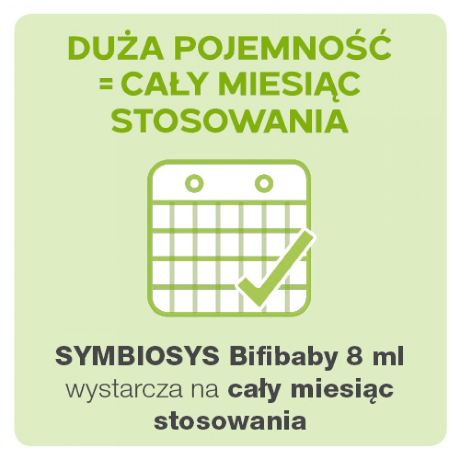 Zdjęcie produktu - 5 SYMBIOSYS Bifibaby krople - 8 ml