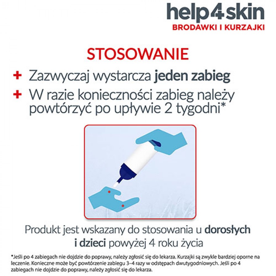 Zdjęcie produktu - 3 Help4skin kurzajki i brodawki - 50 ml