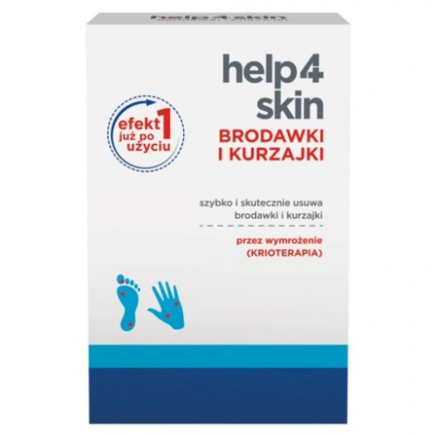 Miniaturka artykułu - #0 Help4skin kurzajki i brodawki - 50 ml