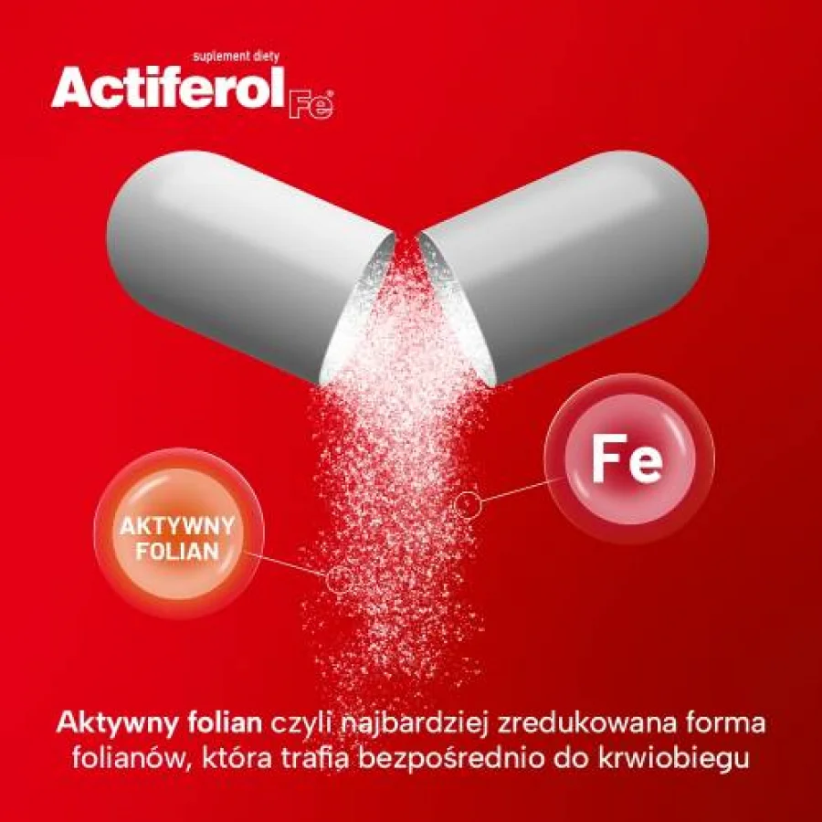 #1 – ActiFerol Fe Forte, 60 kapsułek