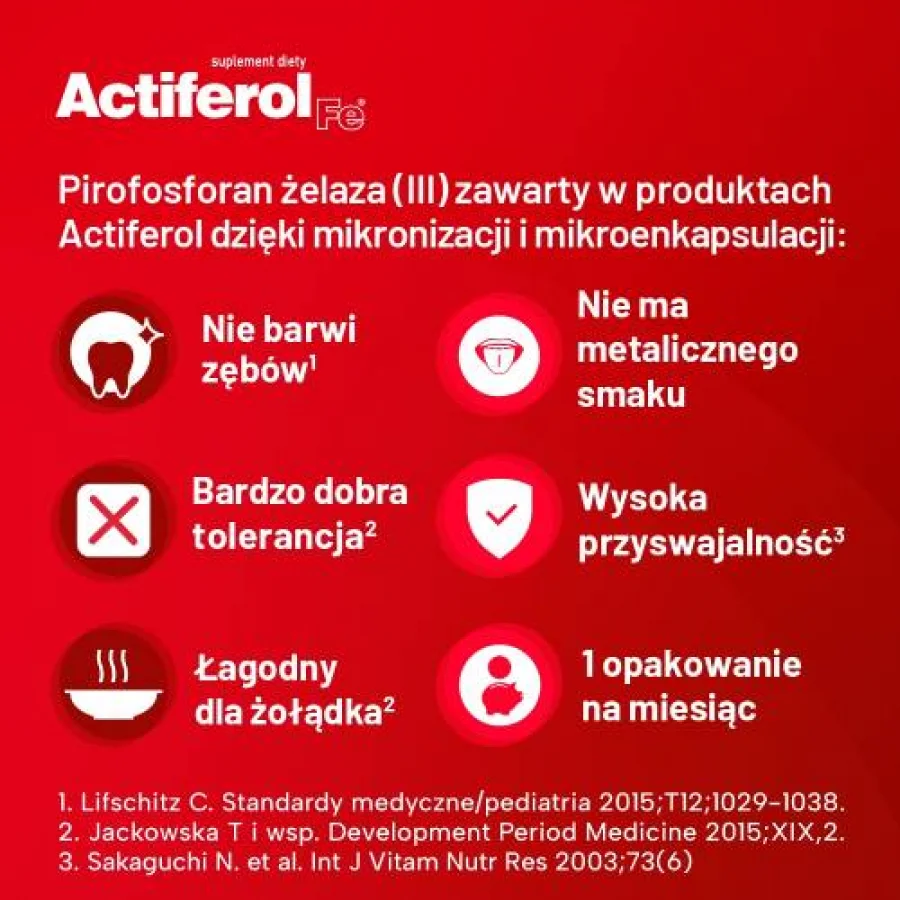 #2 – ActiFerol Fe Forte, 60 kapsułek