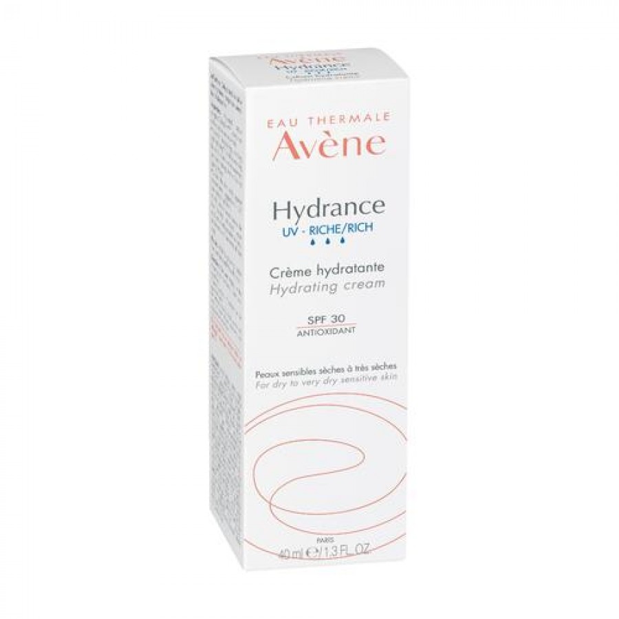 Miniaturka artykułu - #0 AVENE HYDRANCE UV-Riche bogaty krem nawilżający SPF 30, 40 ml