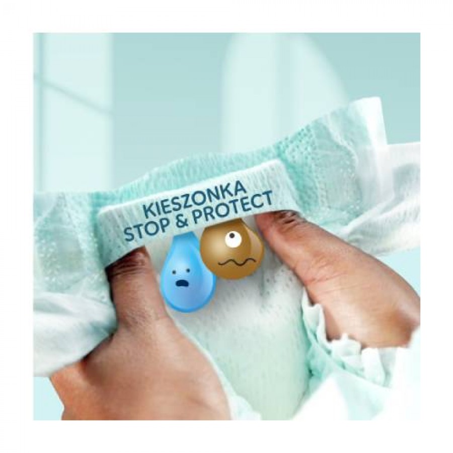 Miniaturka artykułu - #1 Pampers Premium Care Pieluszki dla dzieci rozmiar 2, 4-8kg, 68 szt.