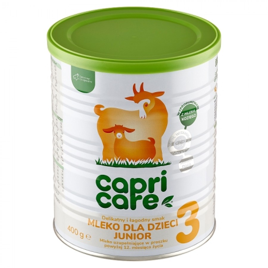 Miniaturka artykułu - #0 Capricare 3 Mleko dla dzieci Junior powyżej 12. miesiąca życia, 400 g