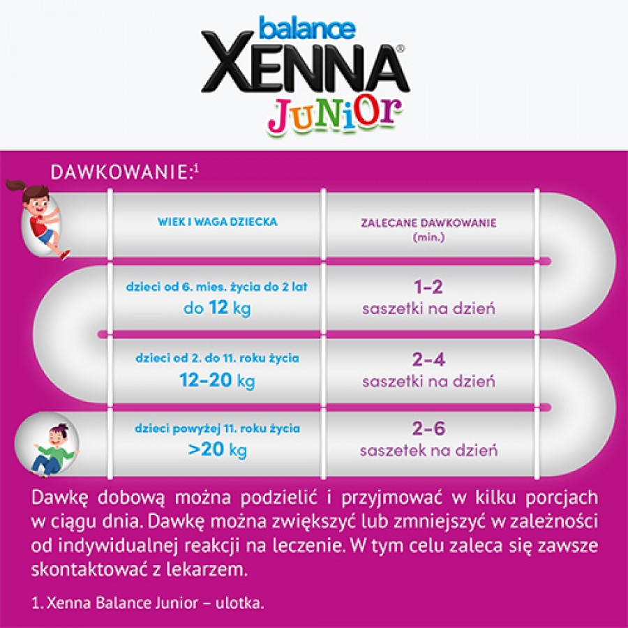 Miniaturka artykułu - #1 Xenna Balance Junior - 14 saszetek