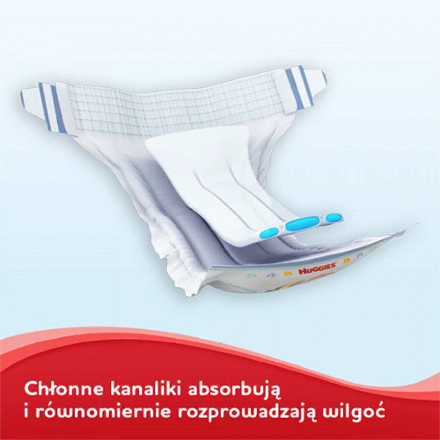 Zdjęcie produktu - 1 HUGGIES Ultra Comfort Jumbo 3 (5-8kg) Pieluchy, 56szt.