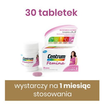Miniaturka artykułu - #0 Centrum Femina w trakcie ciąży, 30tabletek