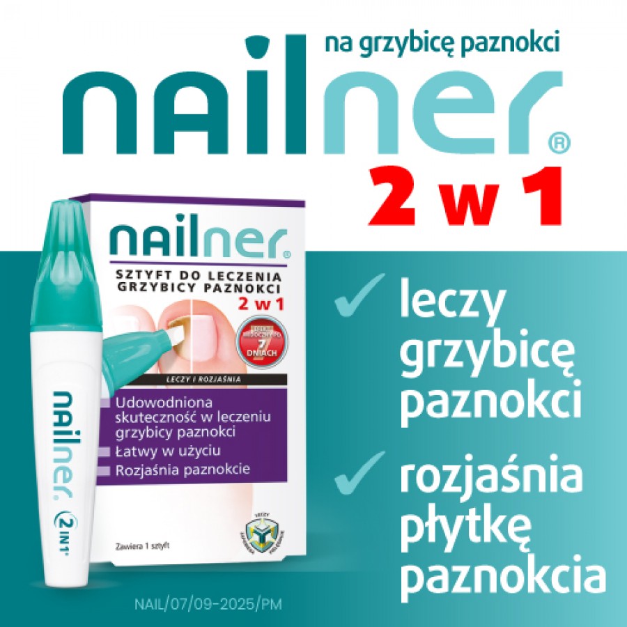 Zdjęcie produktu - 3 Nailner Sztyft 2w1, 4ml