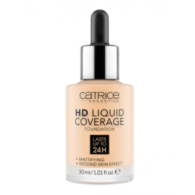 Miniaturka artykułu - #0 CATRICE HD Liquid Coverage podkład 002, 30 ml