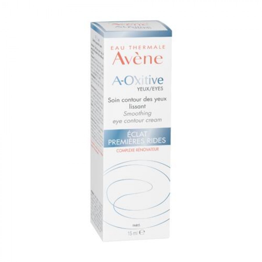 Miniaturka artykułu - #0 AVENE EAU THERMALE A-OXITIVE Krem wygładzający kontur oczu, 15ml