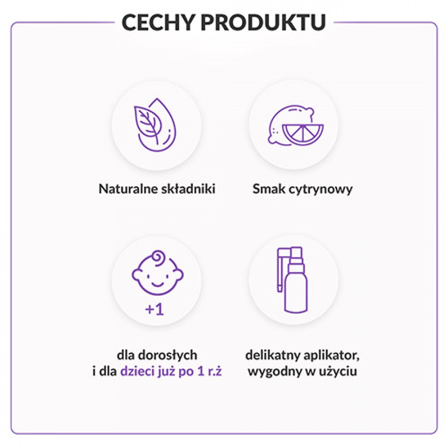 Zdjęcie produktu - 2 Pelavo Gardło Spray, 30ml