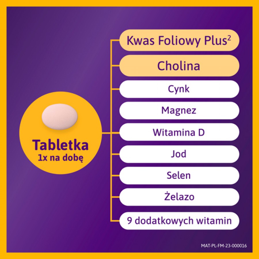 Zdjęcie produktu - 3 Femibion 1 Wczesna ciąża, 28 tabletek
