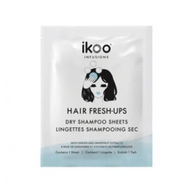 Miniaturka artykułu - #0 IKOO Hair Fresh-Ups Suchy szampon w saszetce, 8szt. x 5g