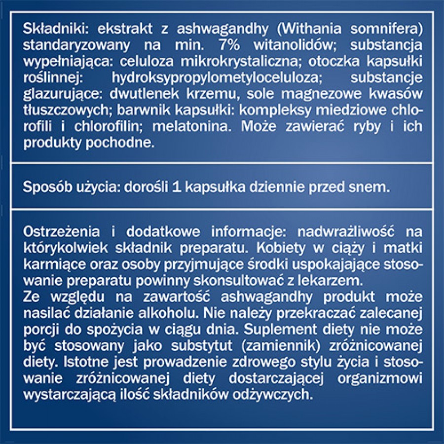 Zdjęcie produktu - 3 Miralo Sen, 20 kapsułek