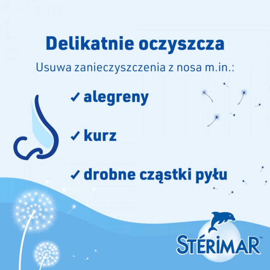 Miniaturka artykułu - #1 Sterimar Higiena Nosa Woda morska do nosa, spray, 100 ml