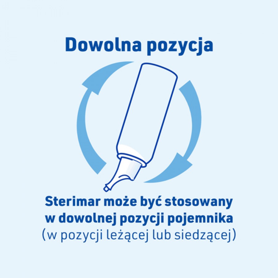 Zdjęcie produktu - 7 Sterimar Higiena Nosa Woda morska do nosa, spray, 100 ml