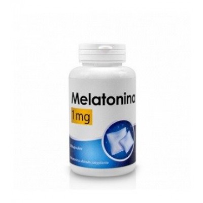 Miniaturka artykułu - #0 UNIPRO Melatonina 1 mg, 90 kapsułek