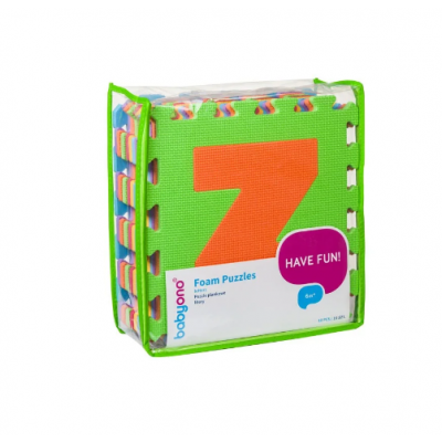 Miniaturka artykułu - #0 BABYONO Puzzle piankowe litery 278, 10 element&oacute;w