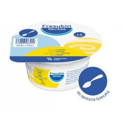 Miniaturka artykułu - #0 Fresubin YOcreme smak cytryna, 4 x 125 g
