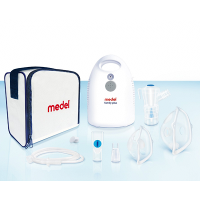 Miniaturka artykułu - #0 MEDEL FAMILY PLUS 2 Inhalator z nebulizatorem do oczyszczania zatok