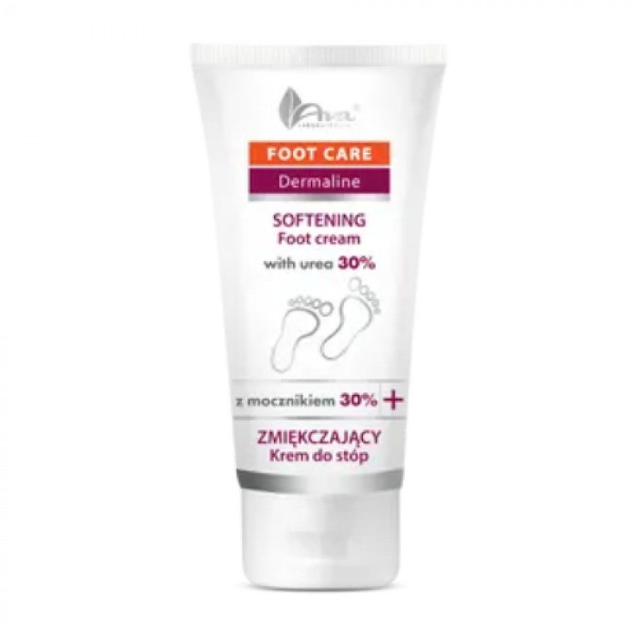 Miniaturka artykułu - #0 AVA FootCare Zmiękczający Krem do st&oacute;p Mocznik 30%, 100ml