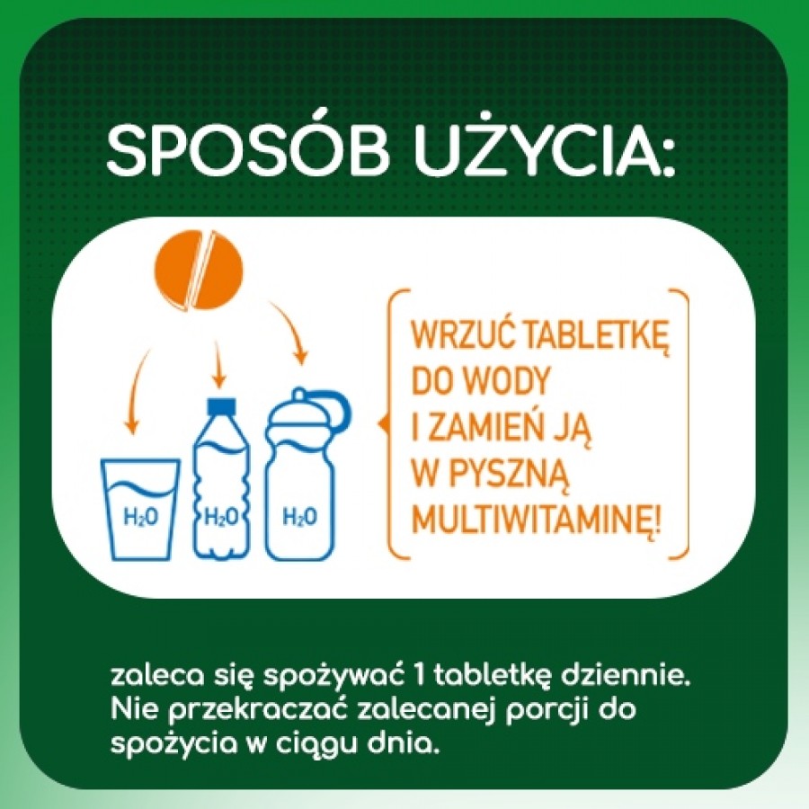 Zdjęcie produktu - 4 Plusssz Active 100% Energy Complex, 20 tabletek musujących