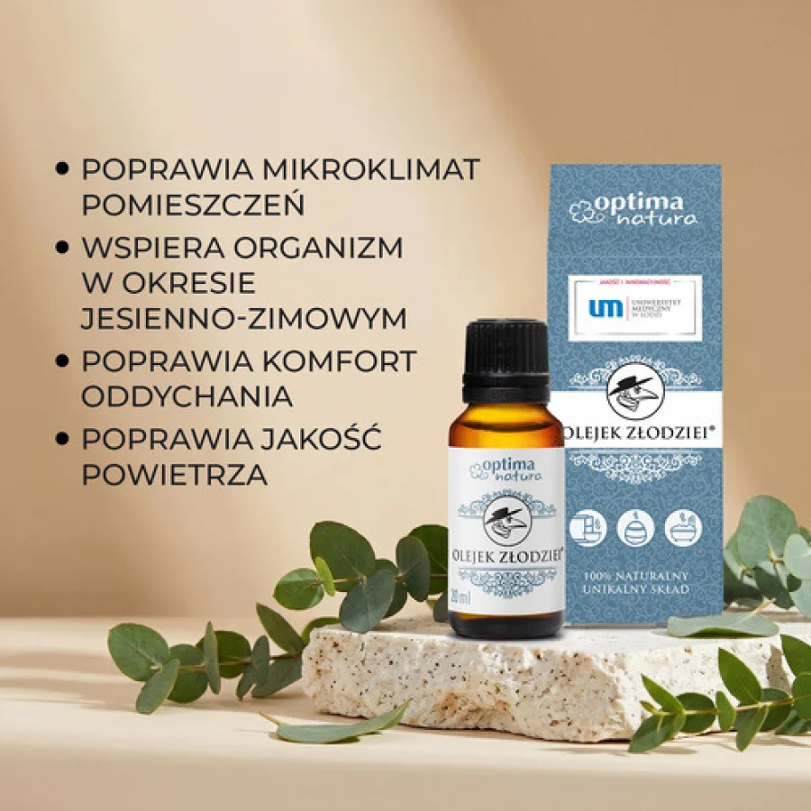 #3 – OPTIMA NATURA Olejek Złodziei, 20 ml