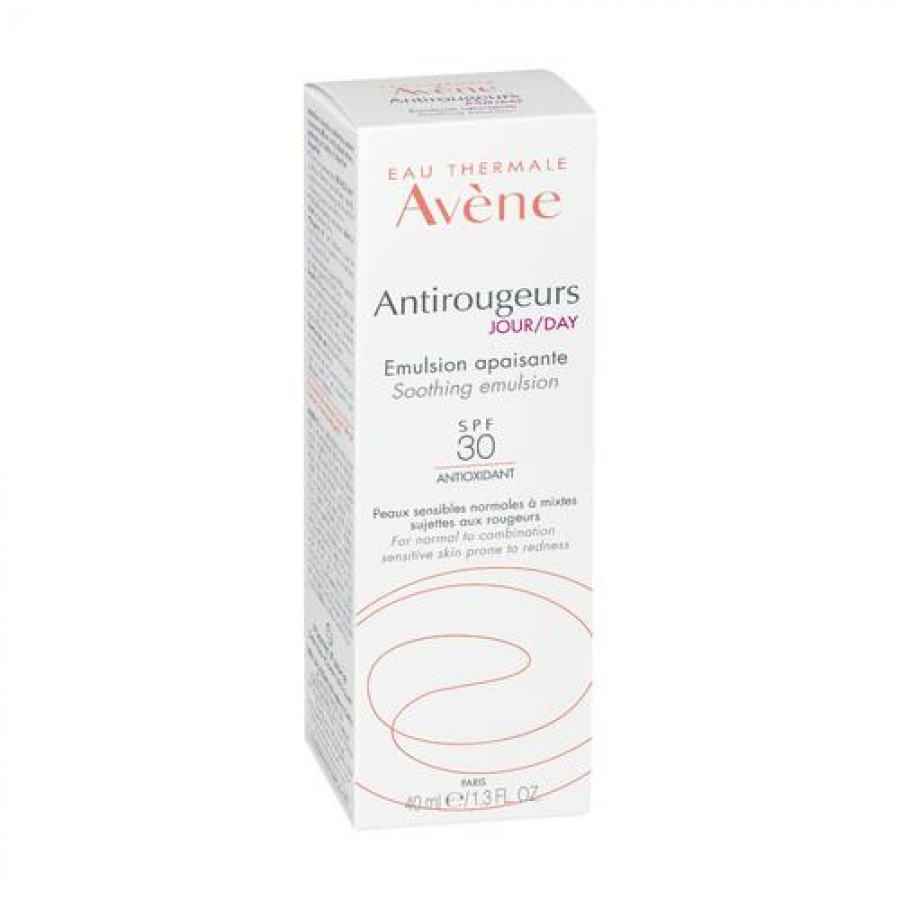Miniaturka artykułu - #0 AVENE ANTIROUGEURS JOUR Emulsja kojąca, 40ml