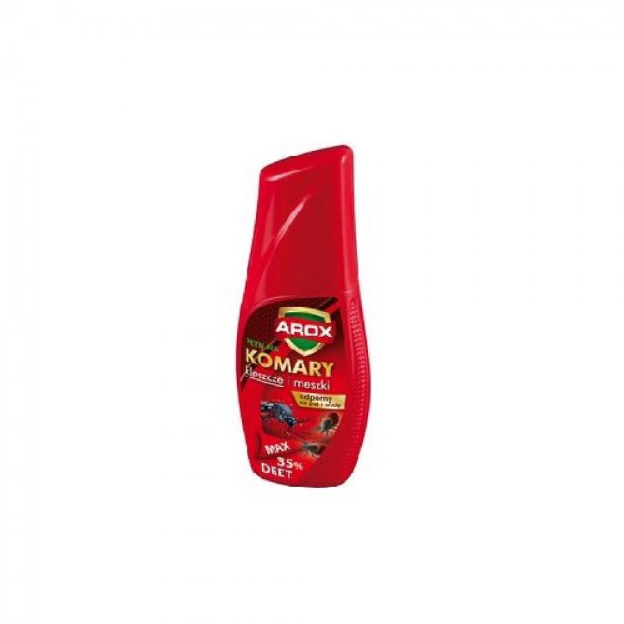 Miniaturka artykułu - #0 AROX DEET MAX Płyn na komary, kleszcze Moro, 50 ml