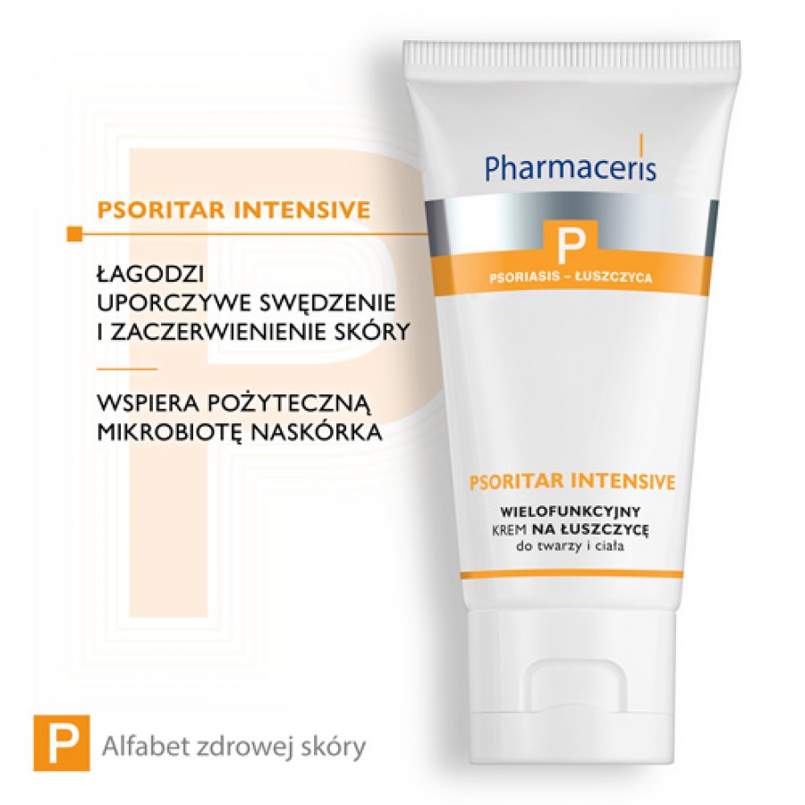 Zdjęcie produktu - 3 PHARMACERIS P PSORITAR INENSIVE Krem na łuszczycę do twarzy i ciała, 50ml
