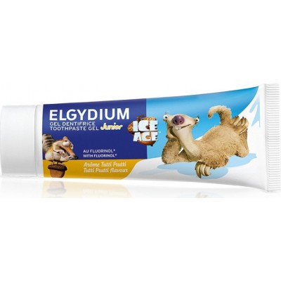 Miniaturka artykułu - #0 ELGYDIUM JUNIOR Pasta do zęb&oacute;w Tutti Frutti, 50ml