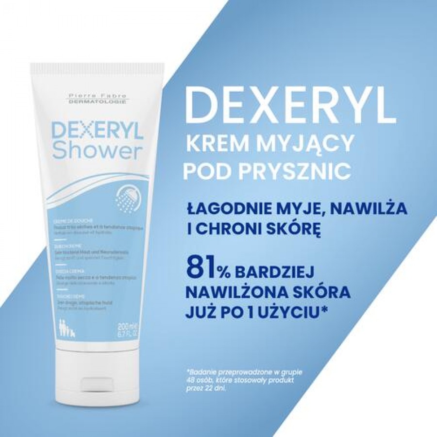 Miniaturka artykułu - #0 DEXERYL SHOWER Krem myjący, 200ml